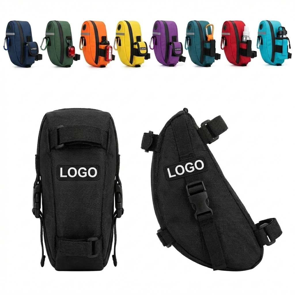 SwiftMount 600D Oxford Bike Frame Bag with Quick-Release