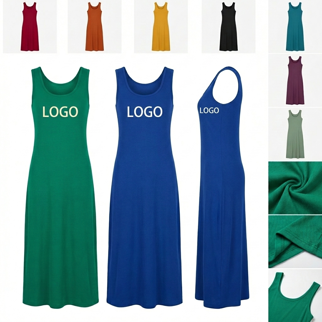 Vibrant Sleeveless Summer Dress Collection for Women