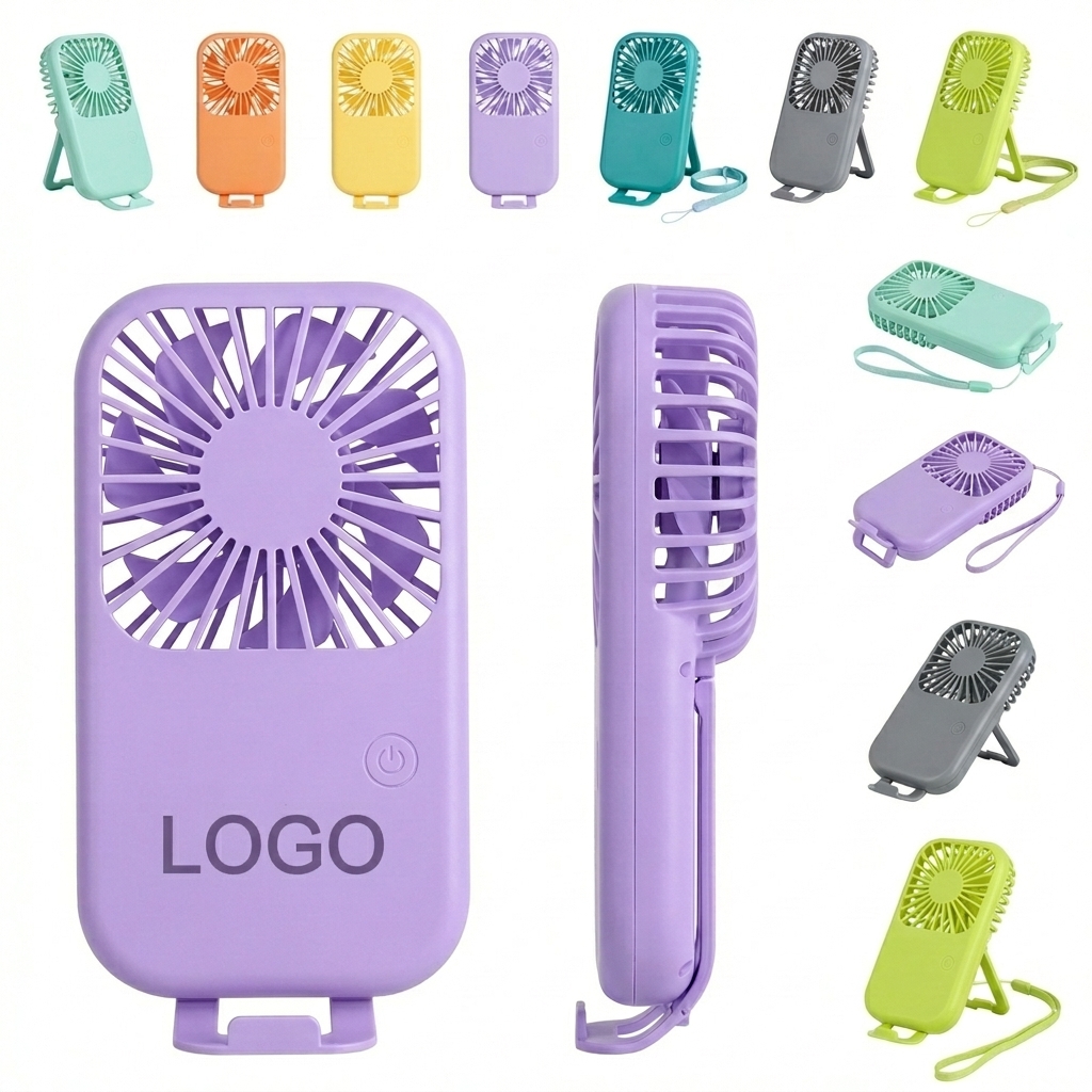 USB Desktop Phone Holder Fan with 3 Speeds