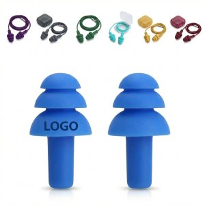 Reusable Silicone Ear Plugs for Sleep, Focus & Water Sports