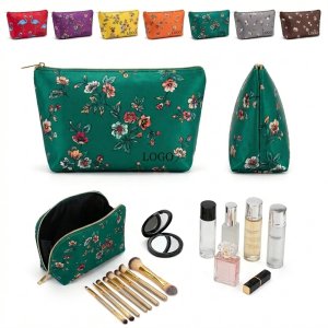 Vibrant Single-Layer Cosmetic Organizer Bag