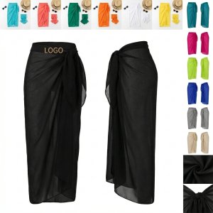 Versatile Beach Wrap Skirt in Assorted Colors