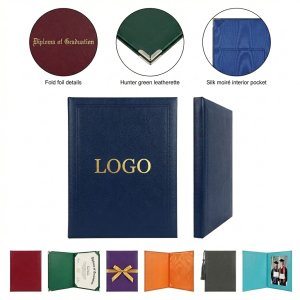 Premium Padded Diploma and Document Holder Set