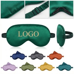 Luxury Double-Sided Satin Silk Sleep Mask for Blissful Rest