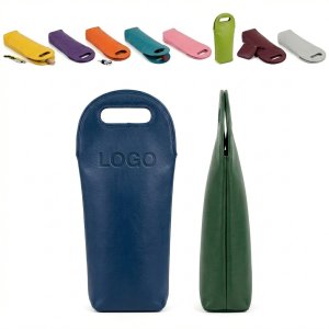 Solo Sip Premium Single-Bottle Wine Tote Bag
