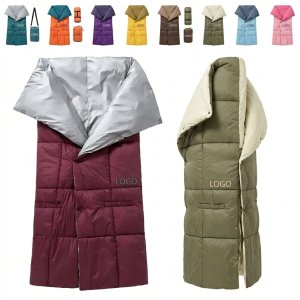 All-Season Convertible Wearable Blanket & Pillow